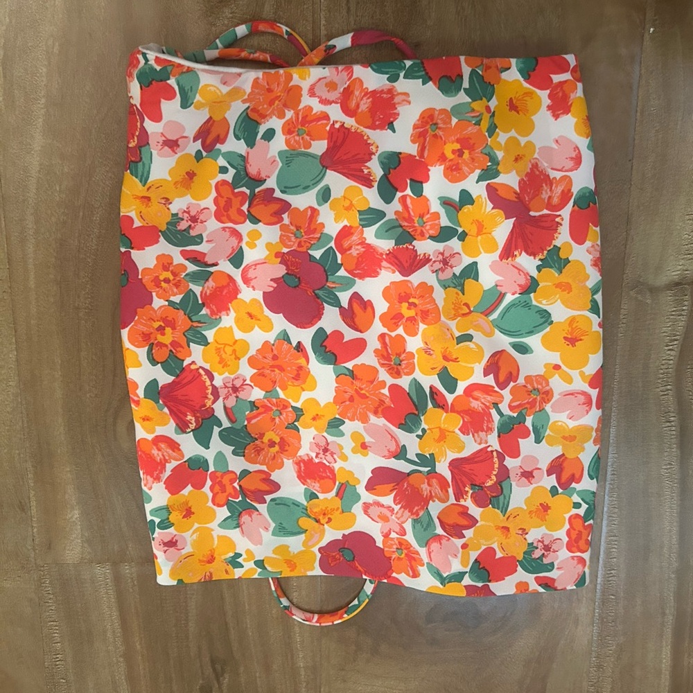 Floral Print tube top